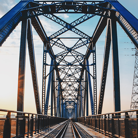Steel-Railway-Bridge-Structure Steel-Railway-Bridge-Structure